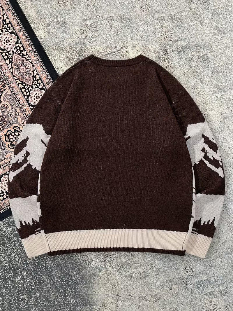 Long Sleeve Crew Neck Sweater